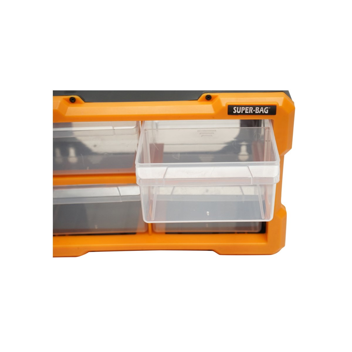 Cutie depozitare galbena din plastic modulara, 4 sertare 158x266x170mm Breckner Germany